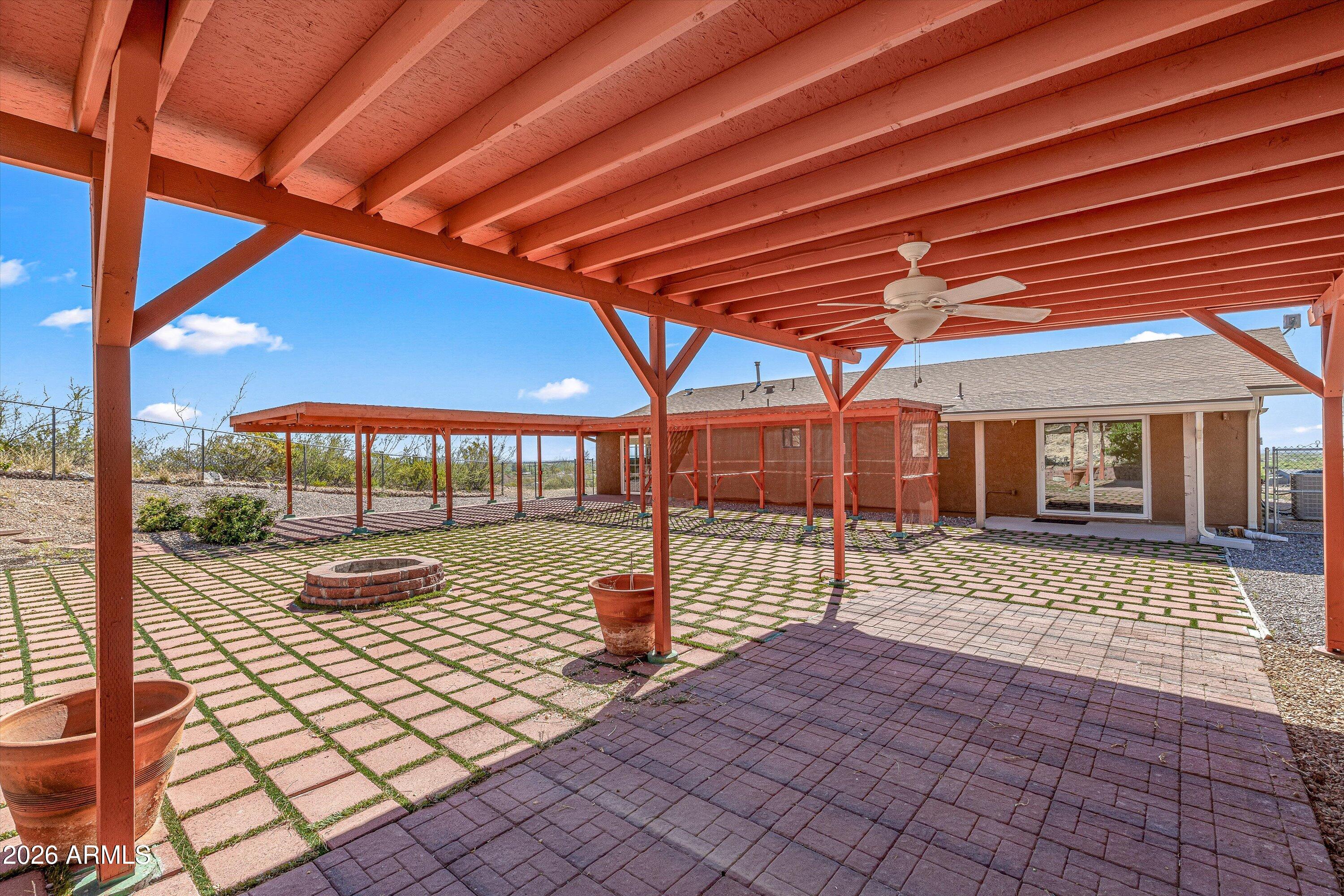 2251 North Spanish Trail Huachuca City, AZ 85616 - Photo 39 of 44 39-Covered Patio