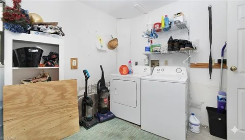 a room with storage and utility