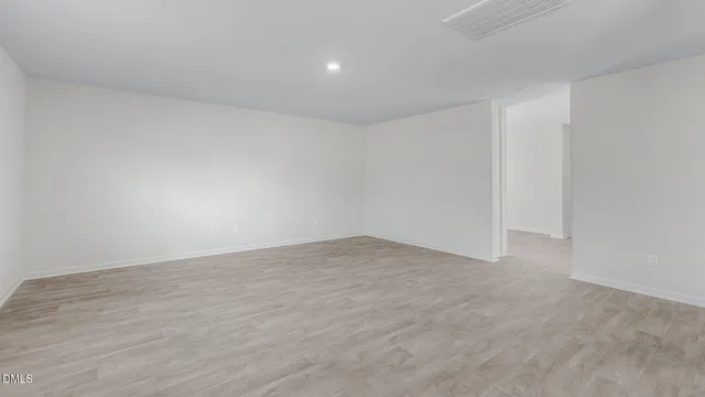 a view of empty room