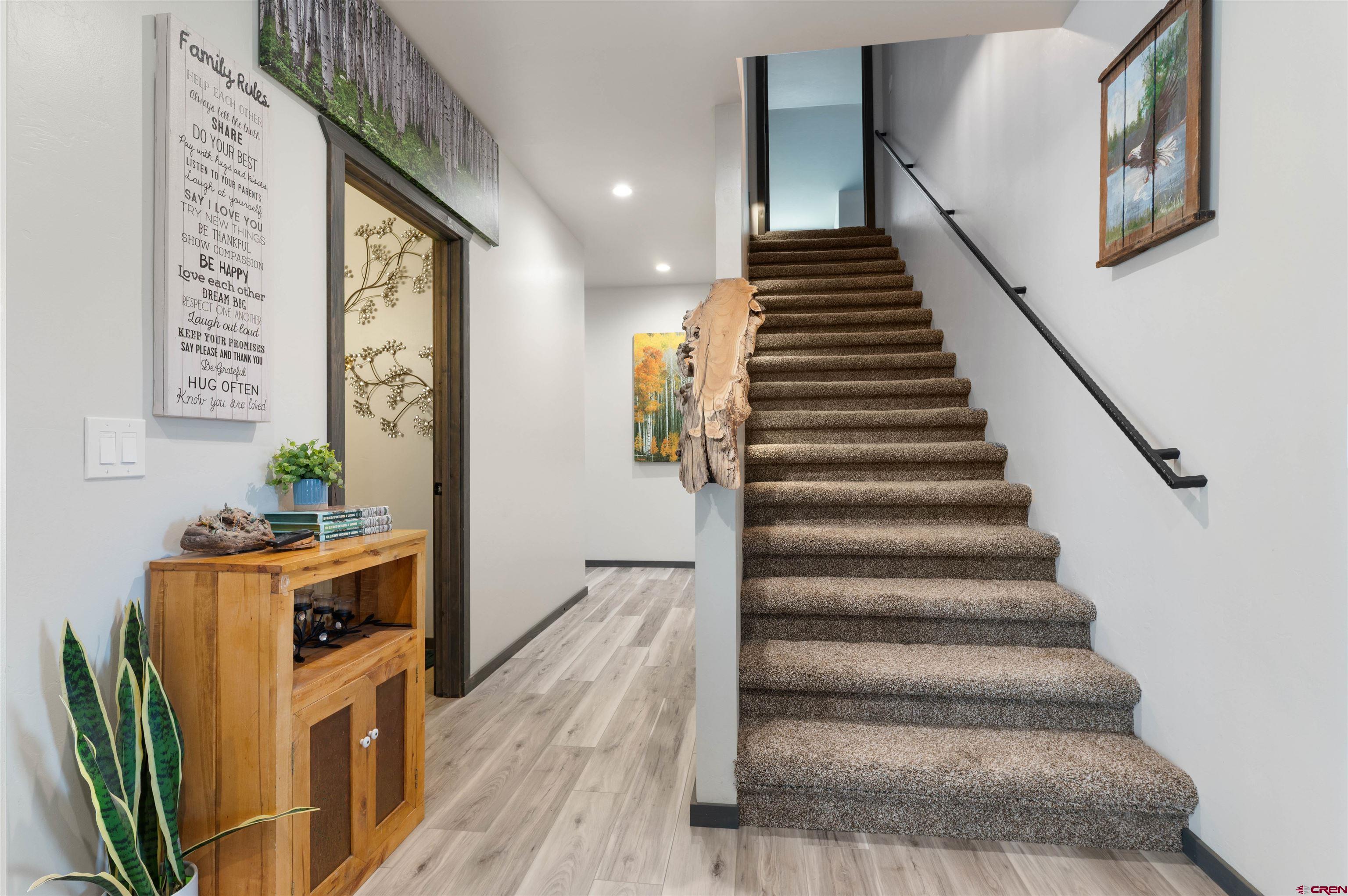 55347 Begonia Road Delta, CO 81416 - Photo 27 of 44 a view of entryway and hall with wooden floor