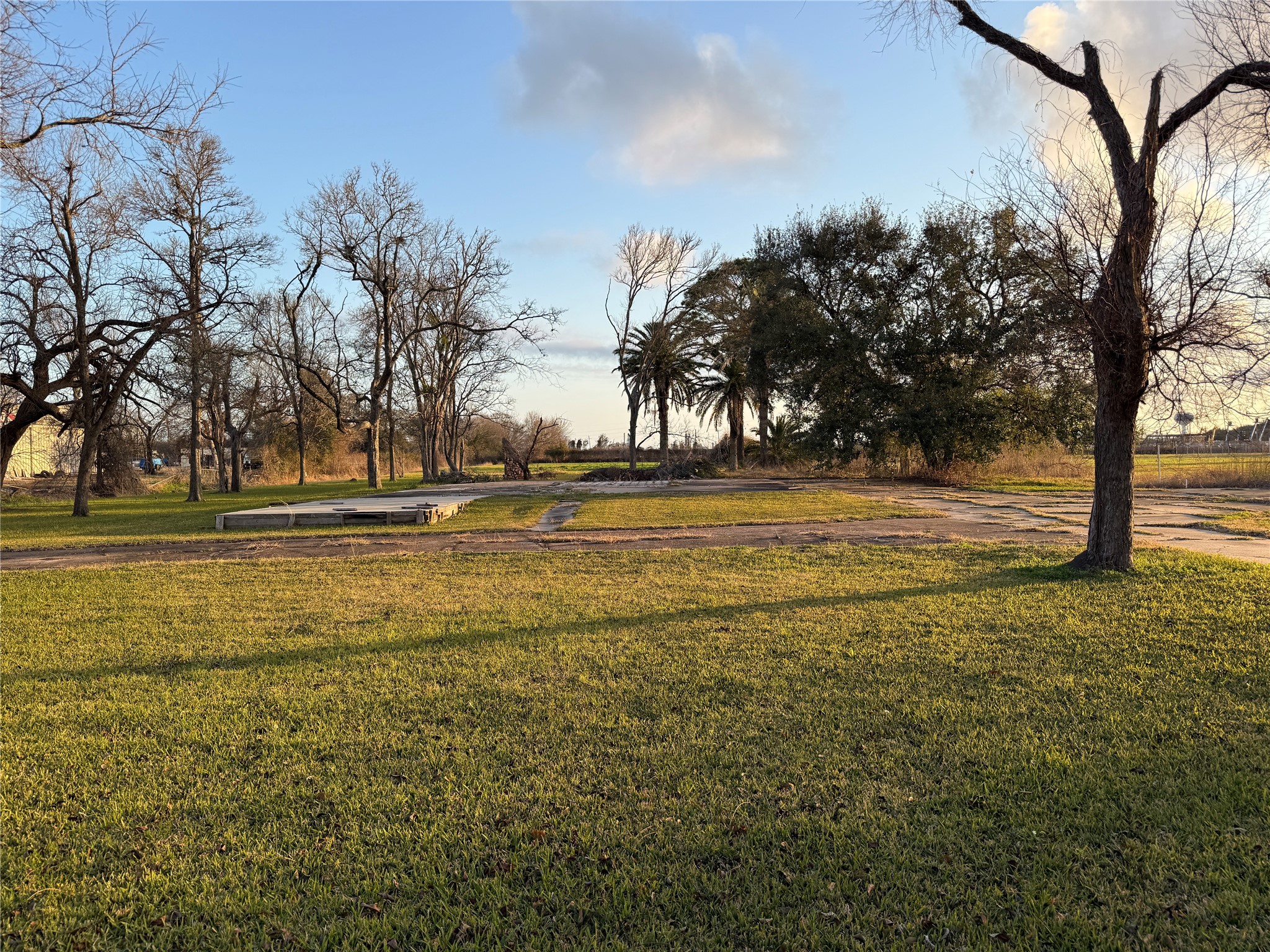 1001 Wilson Road Clute, TX 77531 - Photo 2 of 5 a view of a yard with an trees
