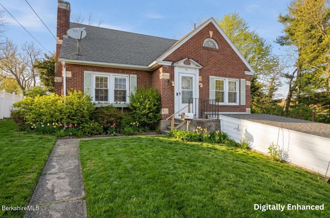 53 Edison Avenue Pittsfield, MA 01201 - Photo 2 of 45 a front view of a house with a yard
