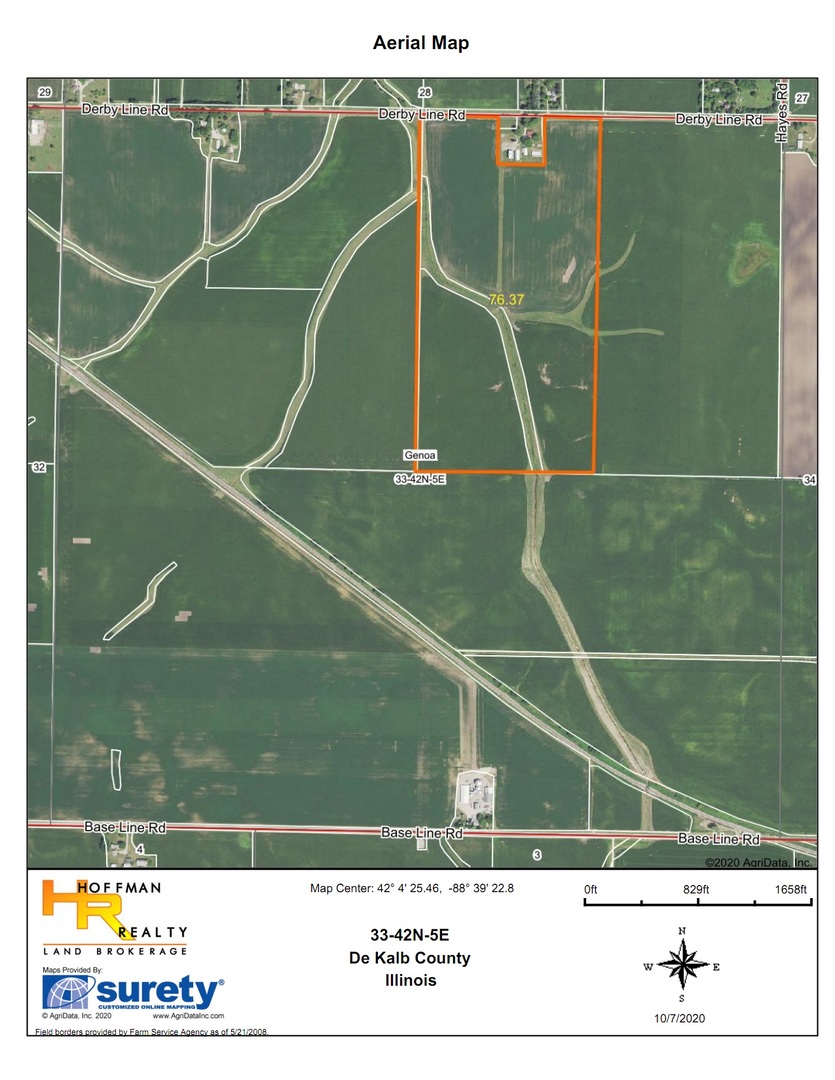 77-acres Derby Line Road Genoa, IL 60135 - Photo 2 of 3 a picture of tennis court