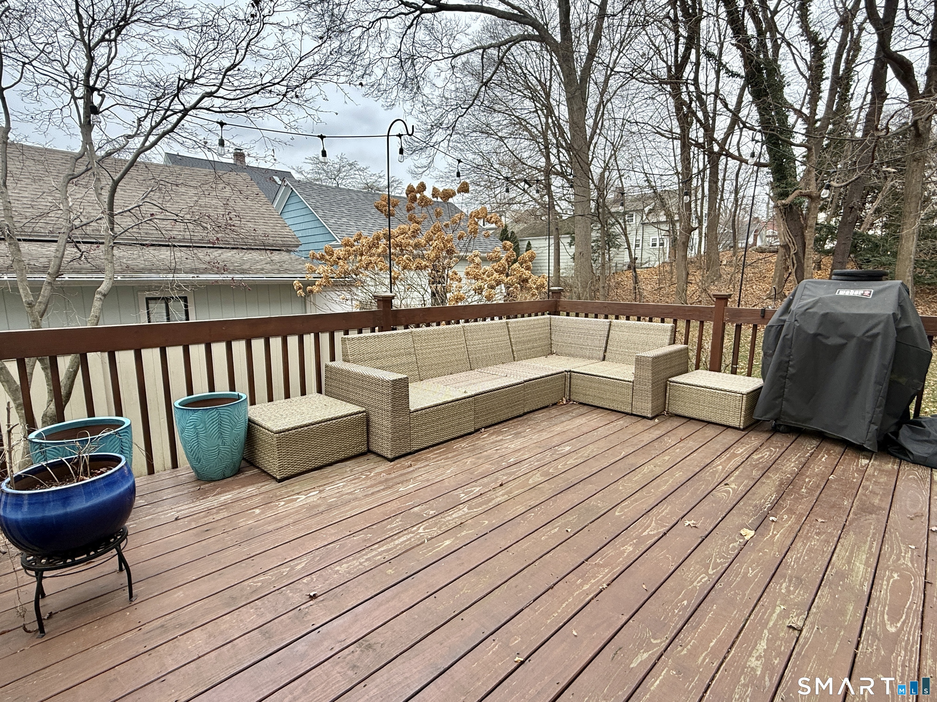 70 Renwick Place Bridgeport, CT 06604 - Photo 19 of 20 a view of a deck with furniture and wooden floor