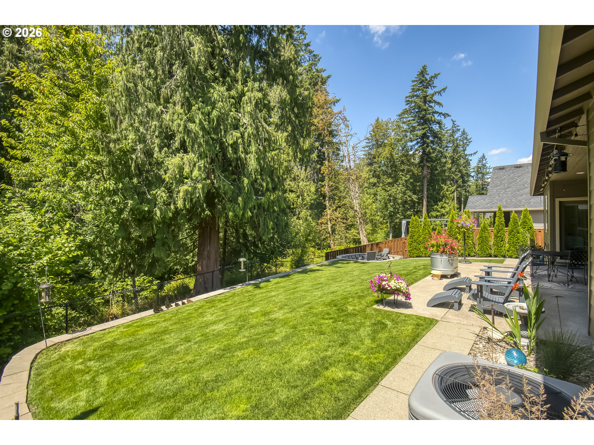 1410 Northeast Cascadia Ridge Drive Estacada, OR 97023 - Photo 24 of 45 Backyard