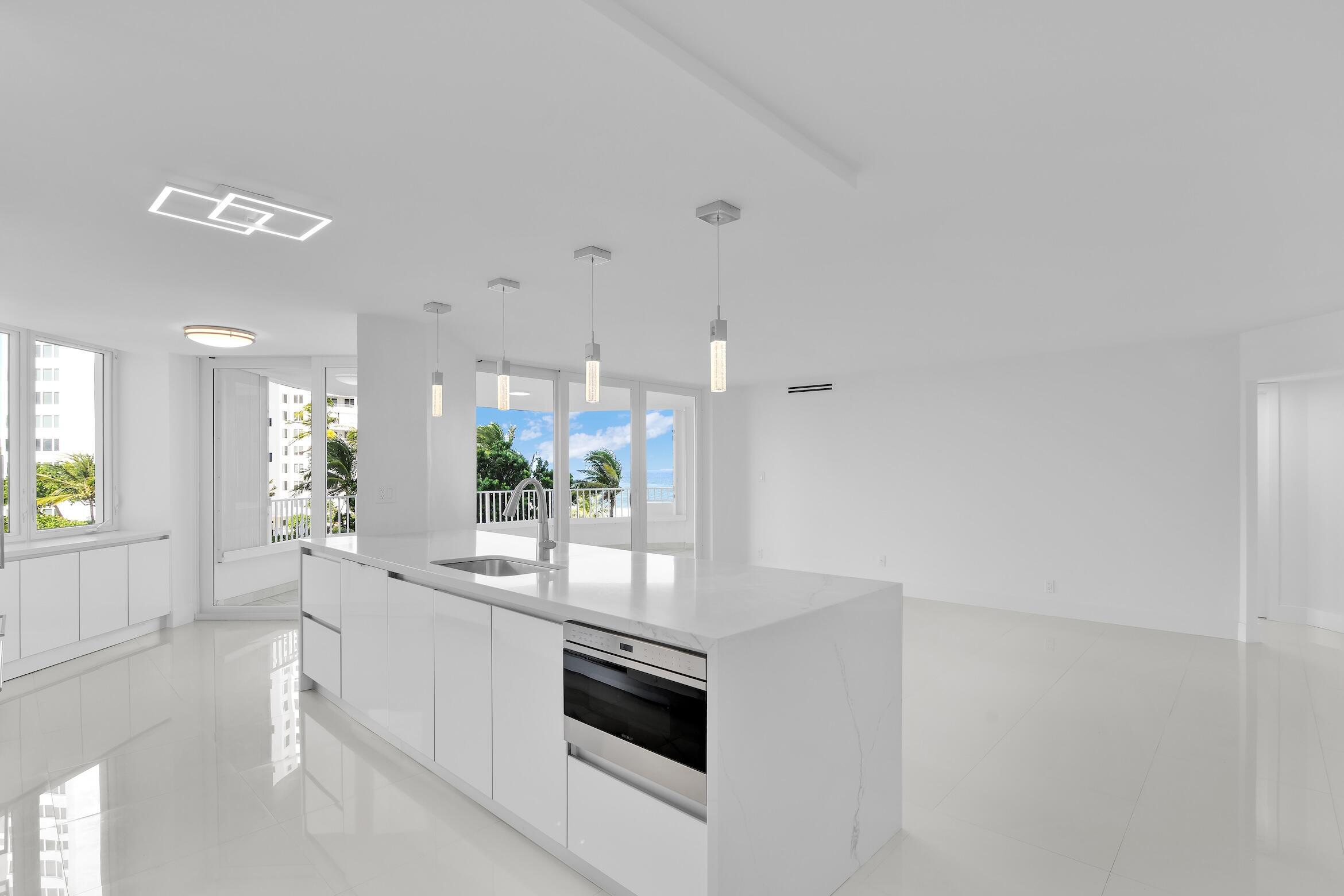 550 South Ocean Boulevard, Unit 403 Boca Raton, FL 33432 - Photo 11 of 55 Open Kitchen