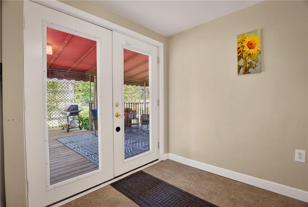 295 Hazel Kirk Road Monongahela, PA 15063 - Photo 23 of 34 French Doors lead the way to The Back Deck
