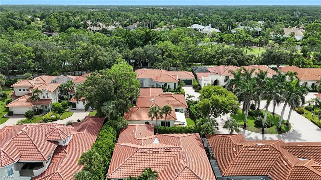 2547 Avila Lane Naples, FL 34105 - Photo 41 of 49 an aerial view of a house with a yard