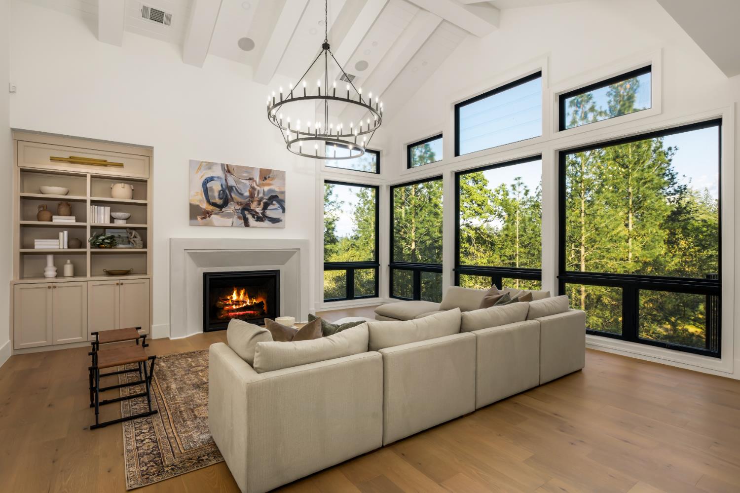 1632 The Point Meadow Vista, CA 95722 - Photo 11 of 60 a living room with furniture and a fireplace