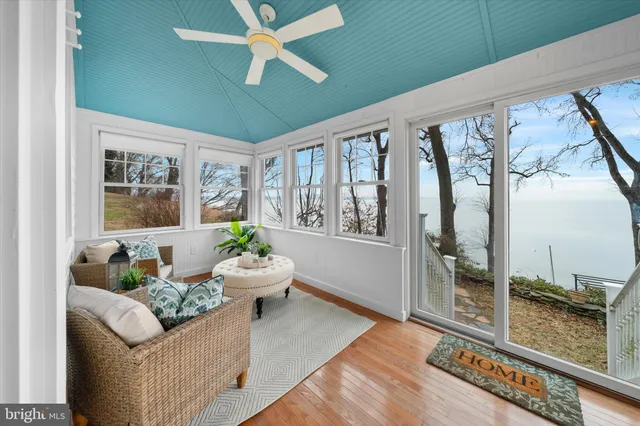 a living room with furniture and window