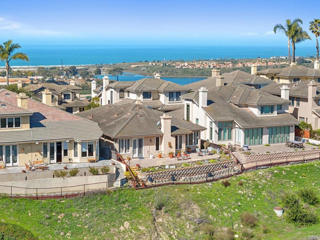 1827 Amalfi Drive Encinitas, CA 92024 - Photo 30 of 31 an aerial view of a house with swimming pool garden and patio