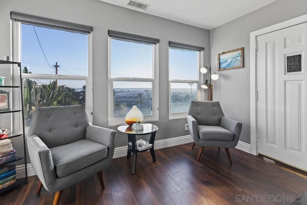 1570 Linwood Street San Diego, CA 92103 - Photo 3 of 36 a living room with furniture and a window