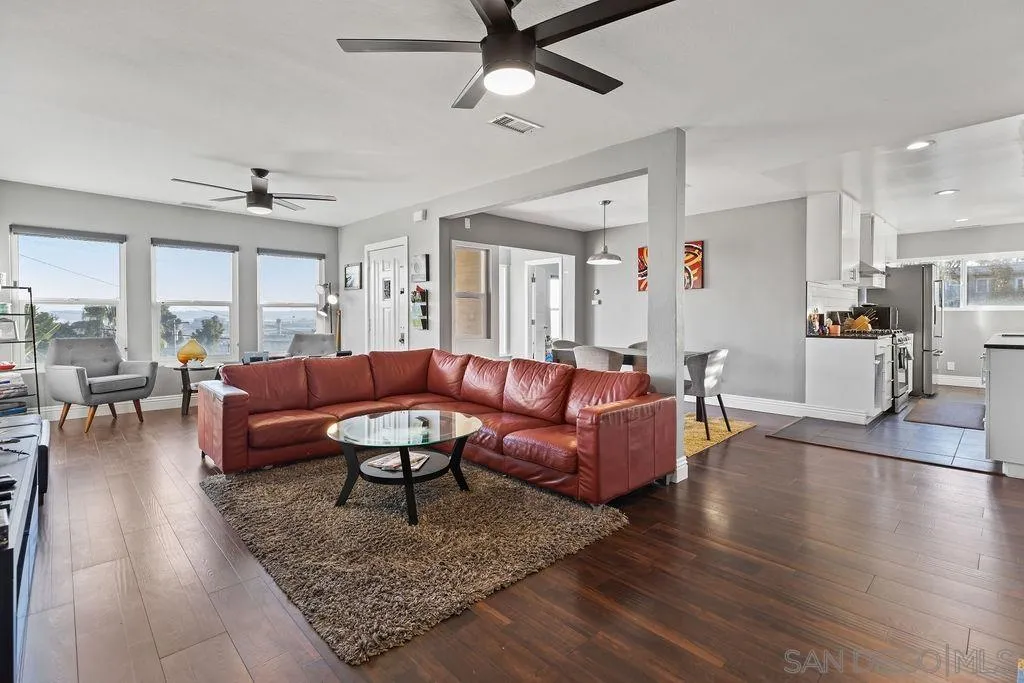 1570 Linwood Street San Diego, CA 92103 - Photo 5 of 36 a living room with furniture and a large window