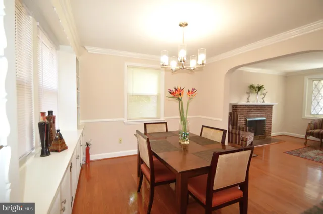 a view of outdoor space with deck and wooden floor