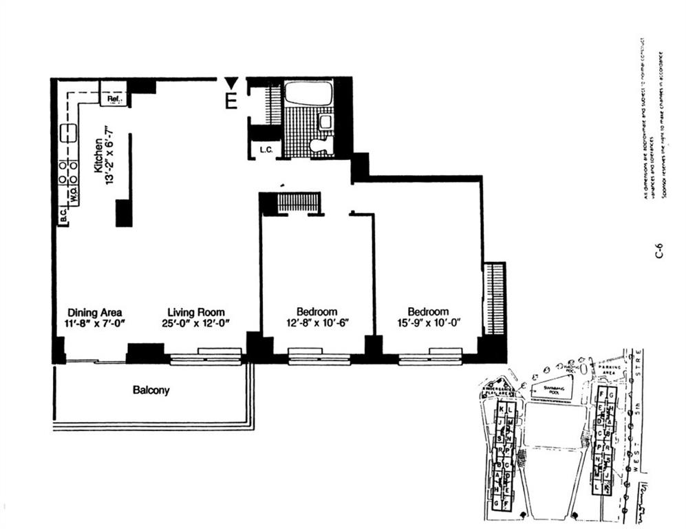 601 Surf Avenue, Unit 18E Brooklyn, NY 11224 - Photo 24 of 24 a picture of floor with a floor to ceiling window