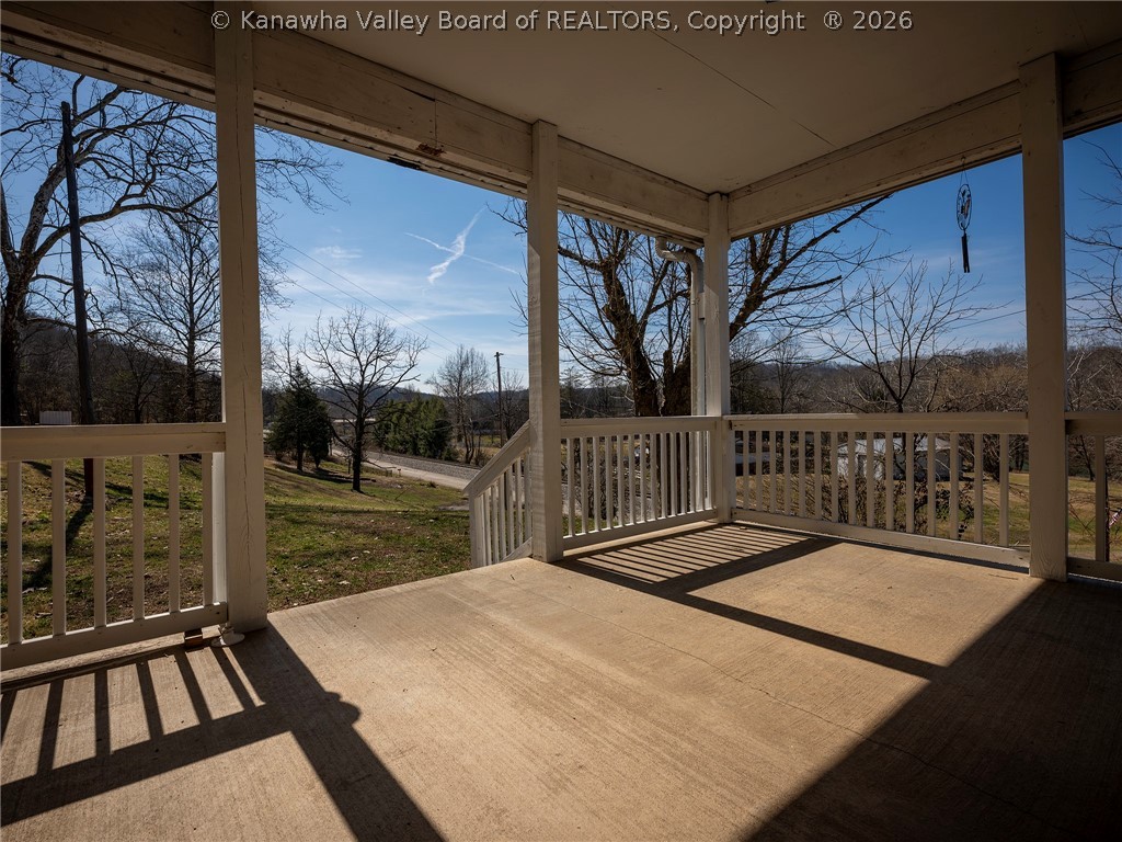 817-819 Gore Addition Road Tornado, WV 25202 - Photo 4 of 29 LARGE COVERED PORCH