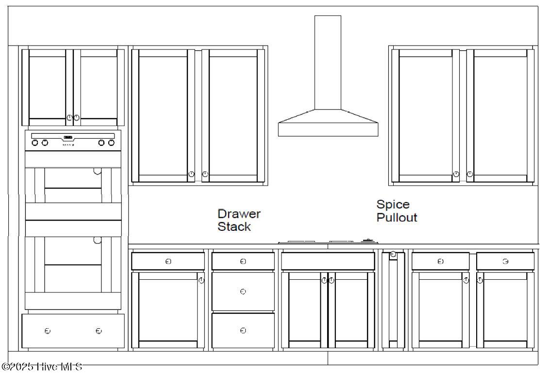 6227 Raystone Way Leland, NC 28451 - Photo 10 of 40 Cabinet layout only