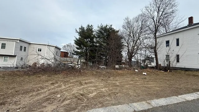 a backyard of a house