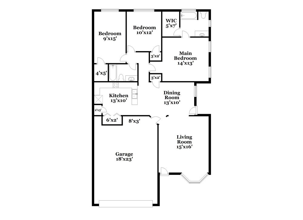 131 Golfview Court Conroe, TX 77356 - Photo 2 of 16 a picture of a bench in front of a wall