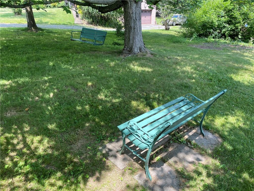 355 Old Plank Road Butler, PA 16002 - Photo 32 of 36 a view of a bench in a garden