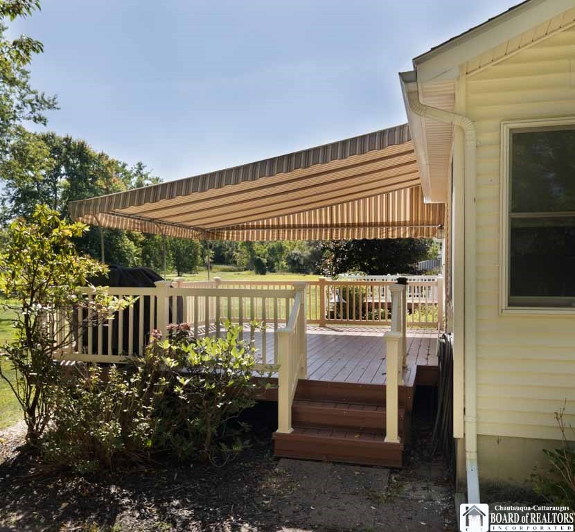 11 Pleasant Avenue Pomfret, NY 14063 - Photo 4 of 45 rear entrance to deck