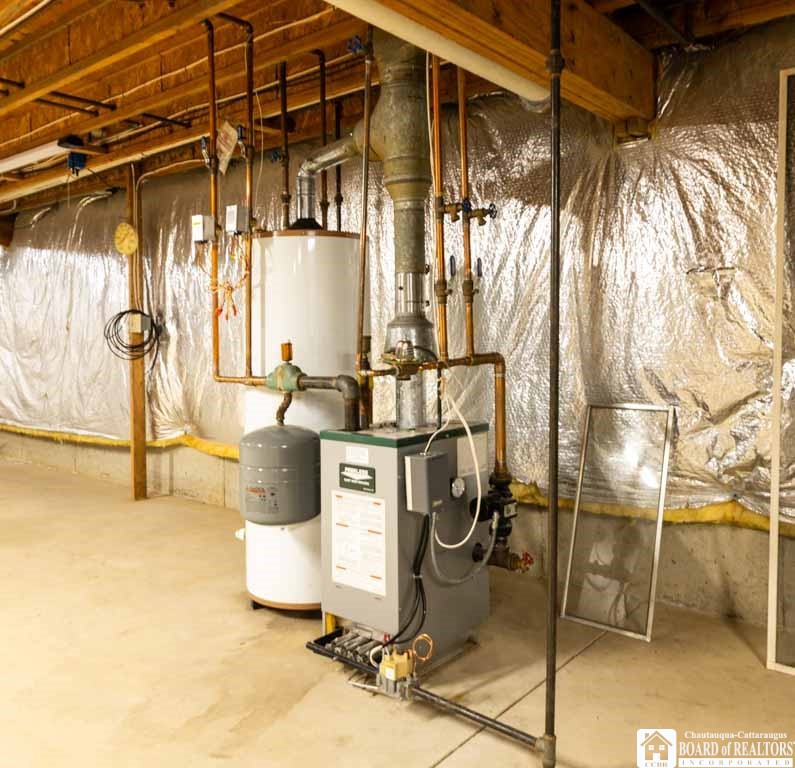 11 Pleasant Avenue Pomfret, NY 14063 - Photo 41 of 45 3rd view of gas water tank and gas boiler