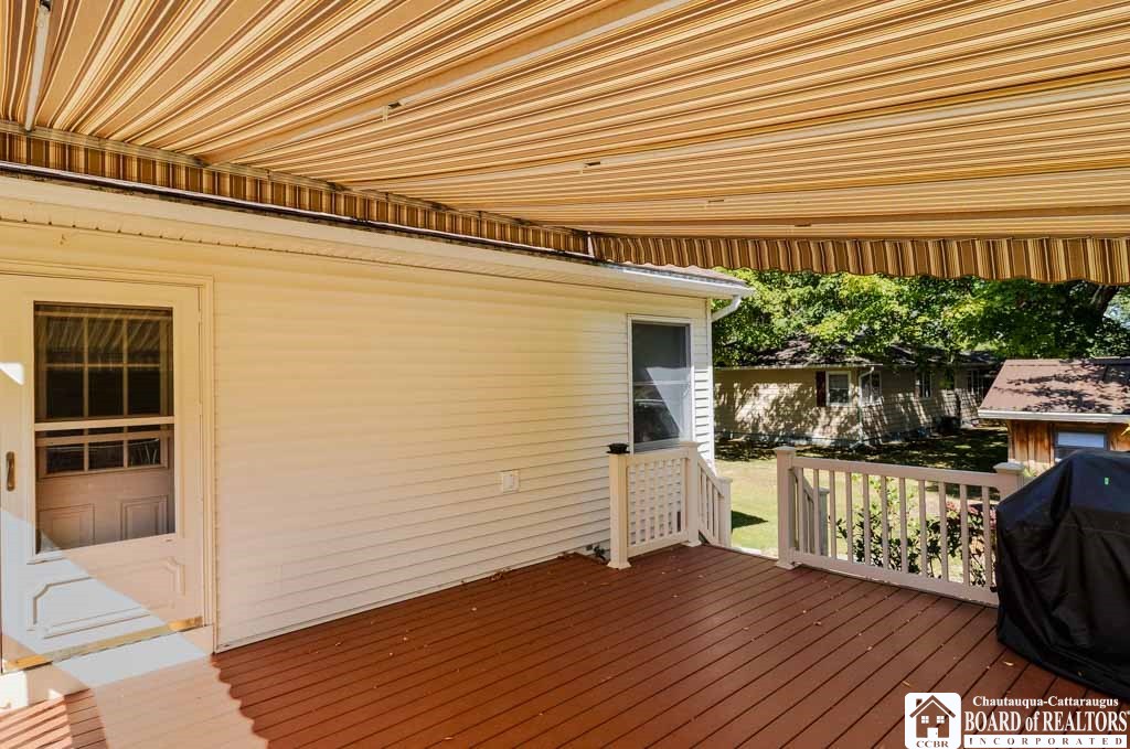 11 Pleasant Avenue Pomfret, NY 14063 - Photo 8 of 45 2nd view deck and awning