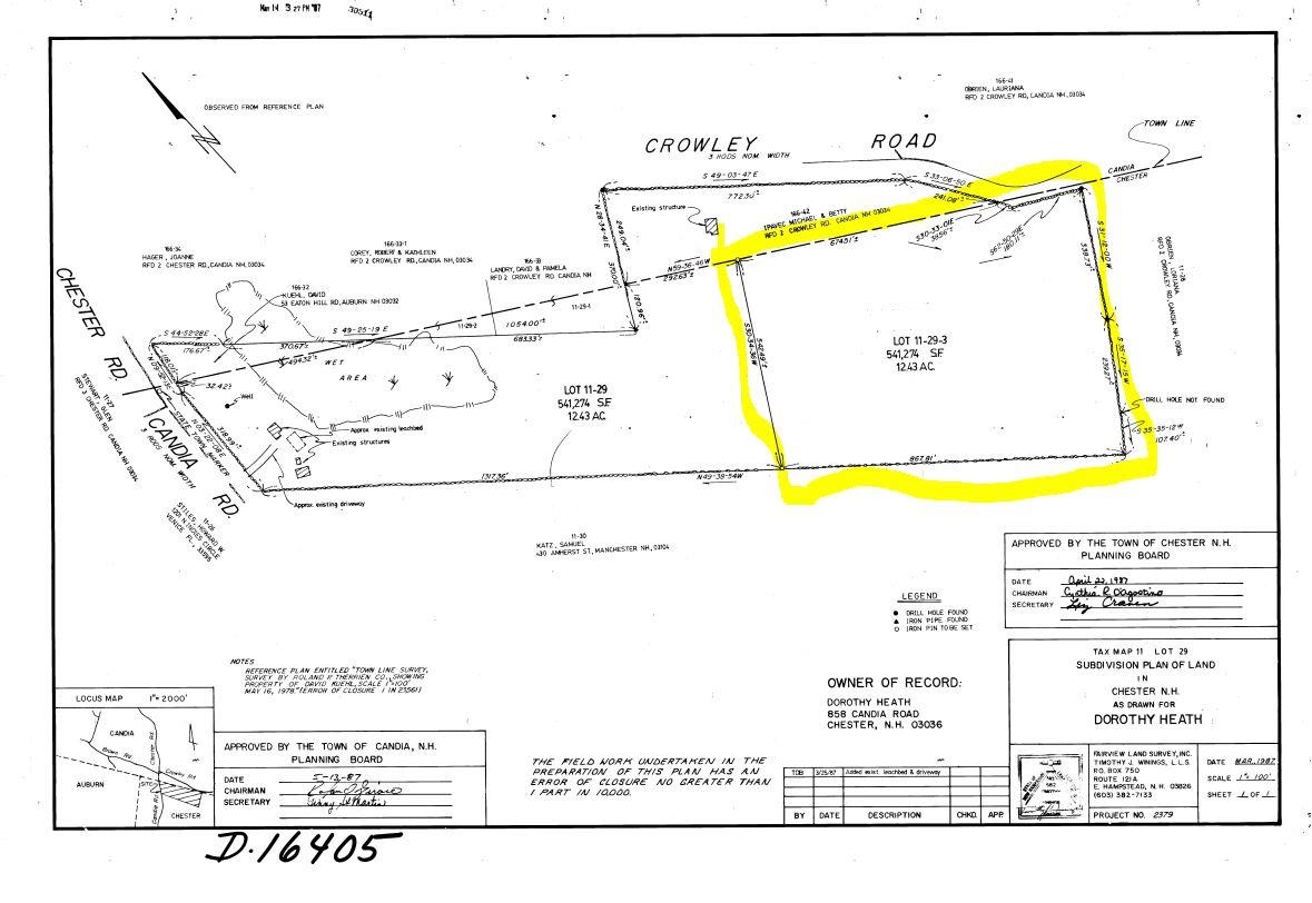 0 Crowley Road Chester, NH 03036 - Photo 2 of 8