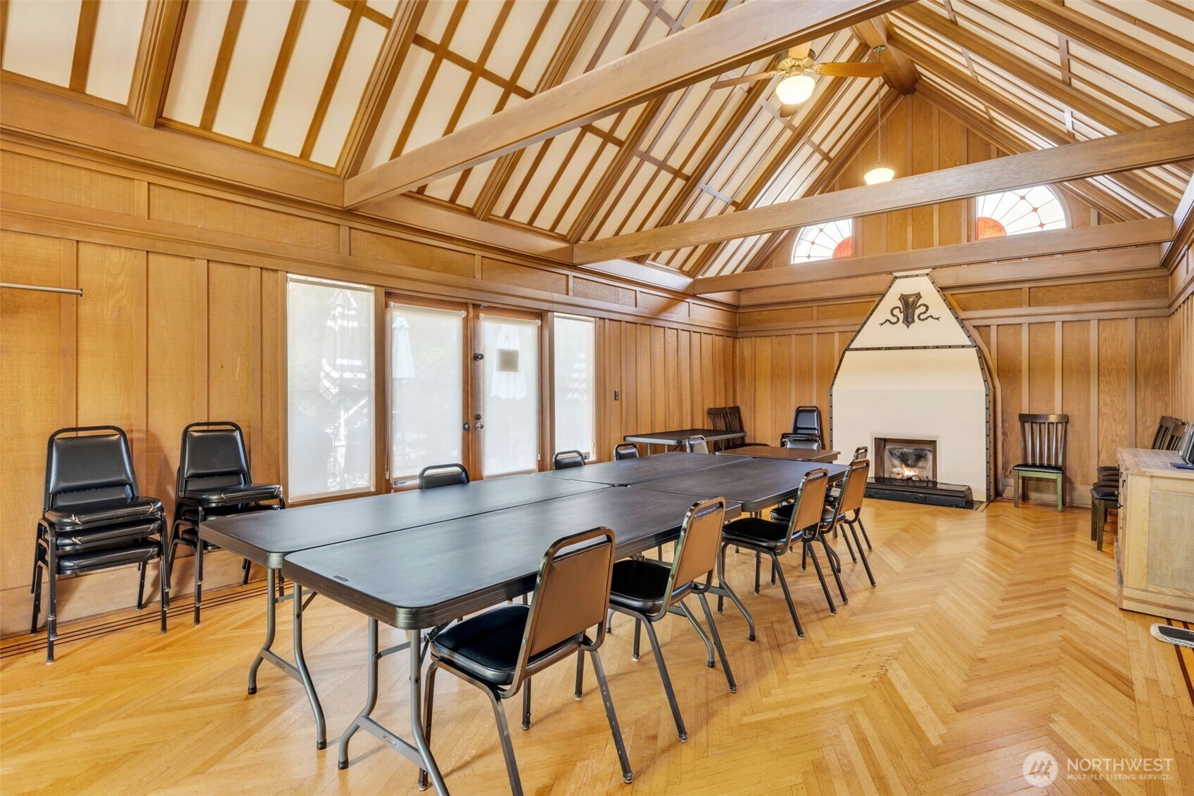 7019 47th Avenue Southwest, Unit 18 Seattle, WA 98136 - Photo 36 of 39 a view of a dining room with furniture window and outside view