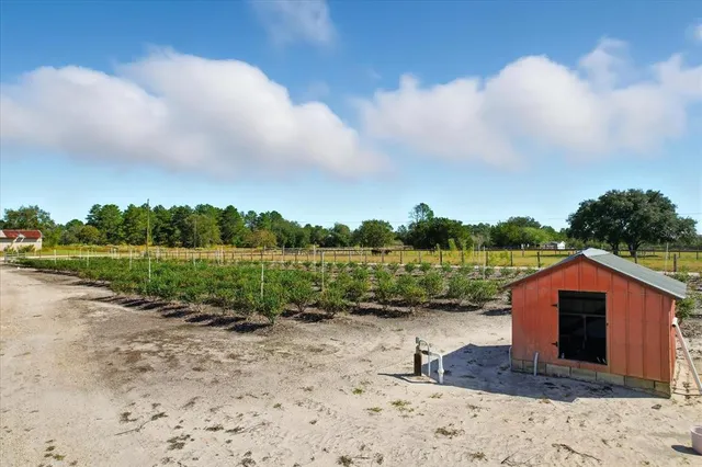 a view of an ocean and city