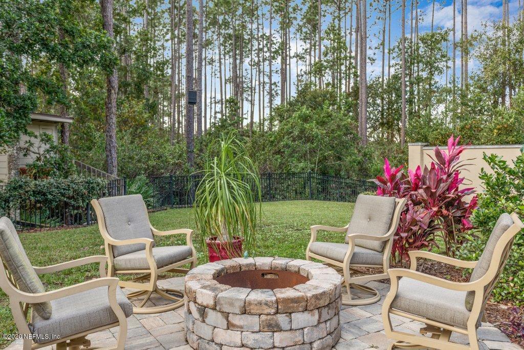 221 North Saxxon Road St. Augustine, FL 32092 - Photo 37 of 64 Paver Fire Pit
