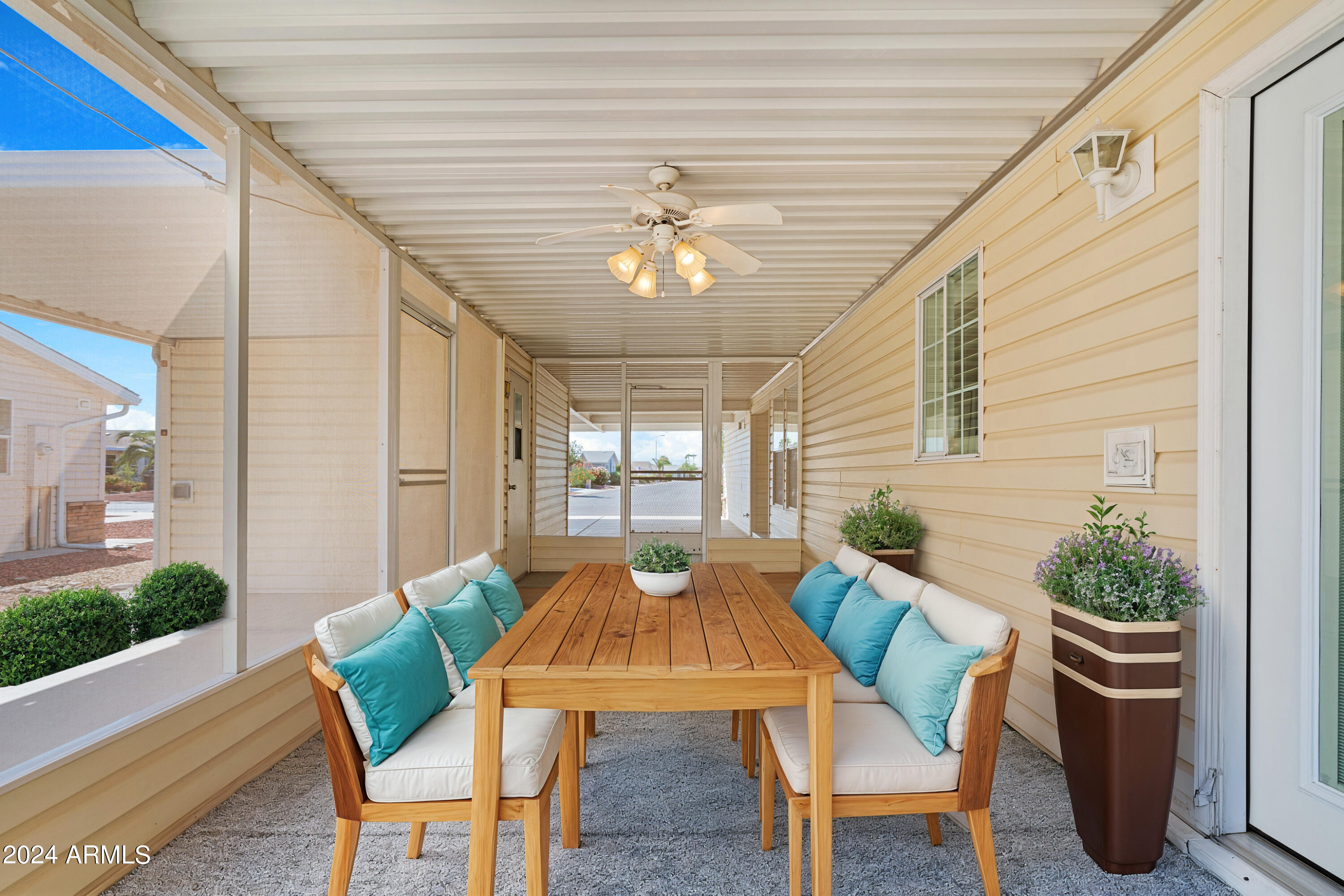 2550 South Ellsworth Road, Unit 664 Mesa, AZ 85209 - Photo 23 of 44 Virtual Staging AI - Enclosed-Porch-1-(1