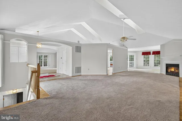 a view of empty room