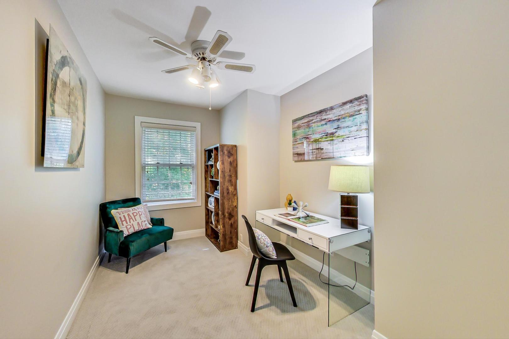1037 Hillside Road Northbrook, IL 60062 - Photo 33 of 46 a workspace with furniture and a window