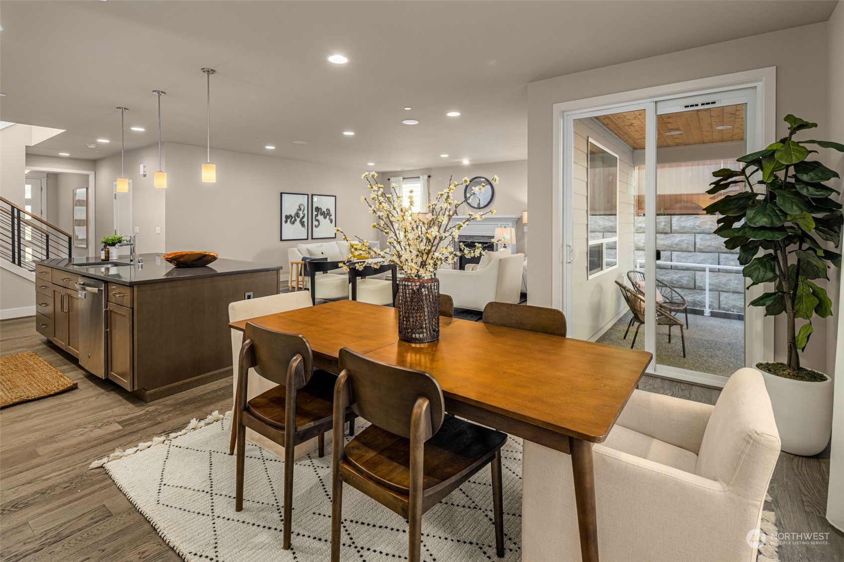 1243 Northwest Richmond Beach Road Shoreline, WA 98177 - Photo 14 of 40 a view of a dining room with furniture