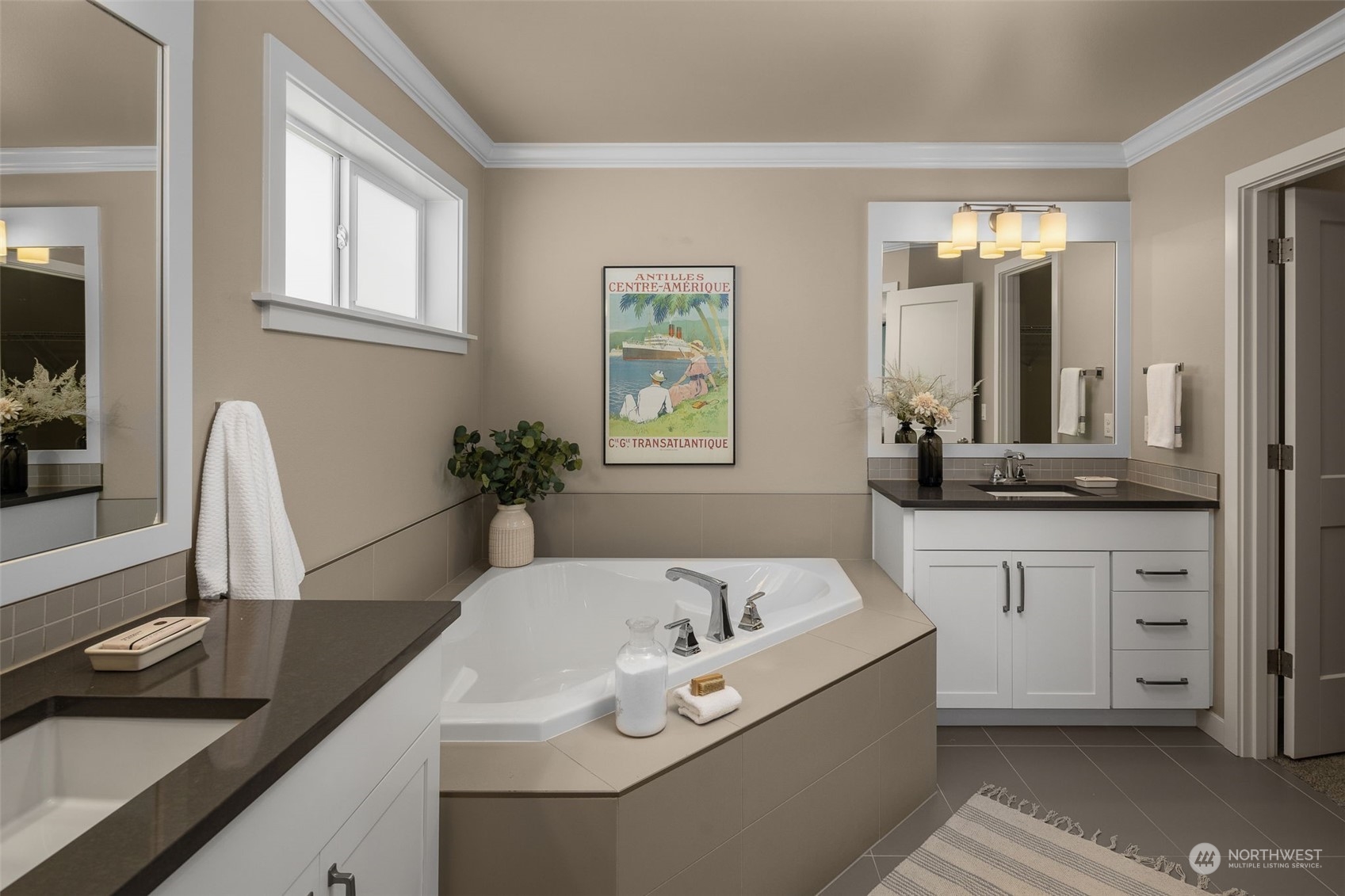 1243 Northwest Richmond Beach Road Shoreline, WA 98177 - Photo 23 of 40 a bathroom with a sink and a bathtub