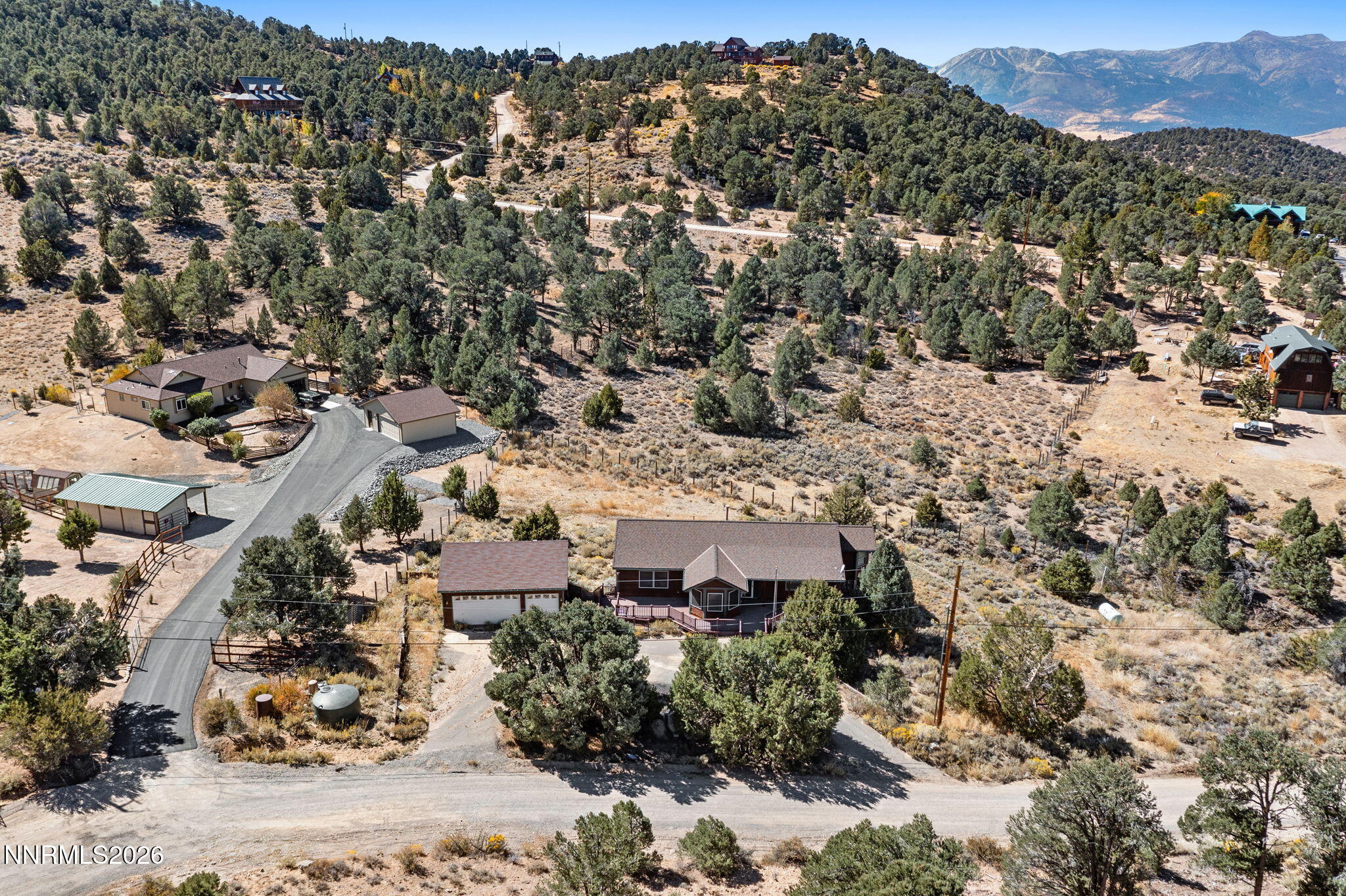 21361 Crestview Road Reno, NV 89521 - Photo 23 of 36 Aerial Valley and Mountain Vista