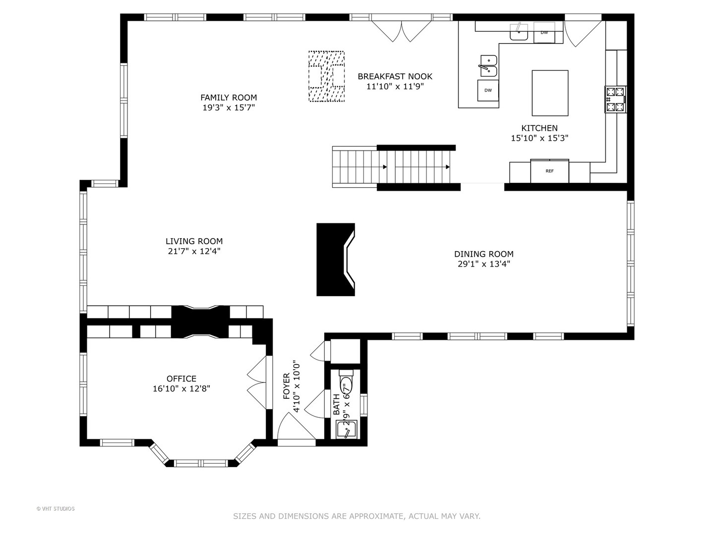 305 Central Avenue Wilmette, IL 60091 - Photo 41 of 42 a picture of a wall with a white wall and a white refrigerator