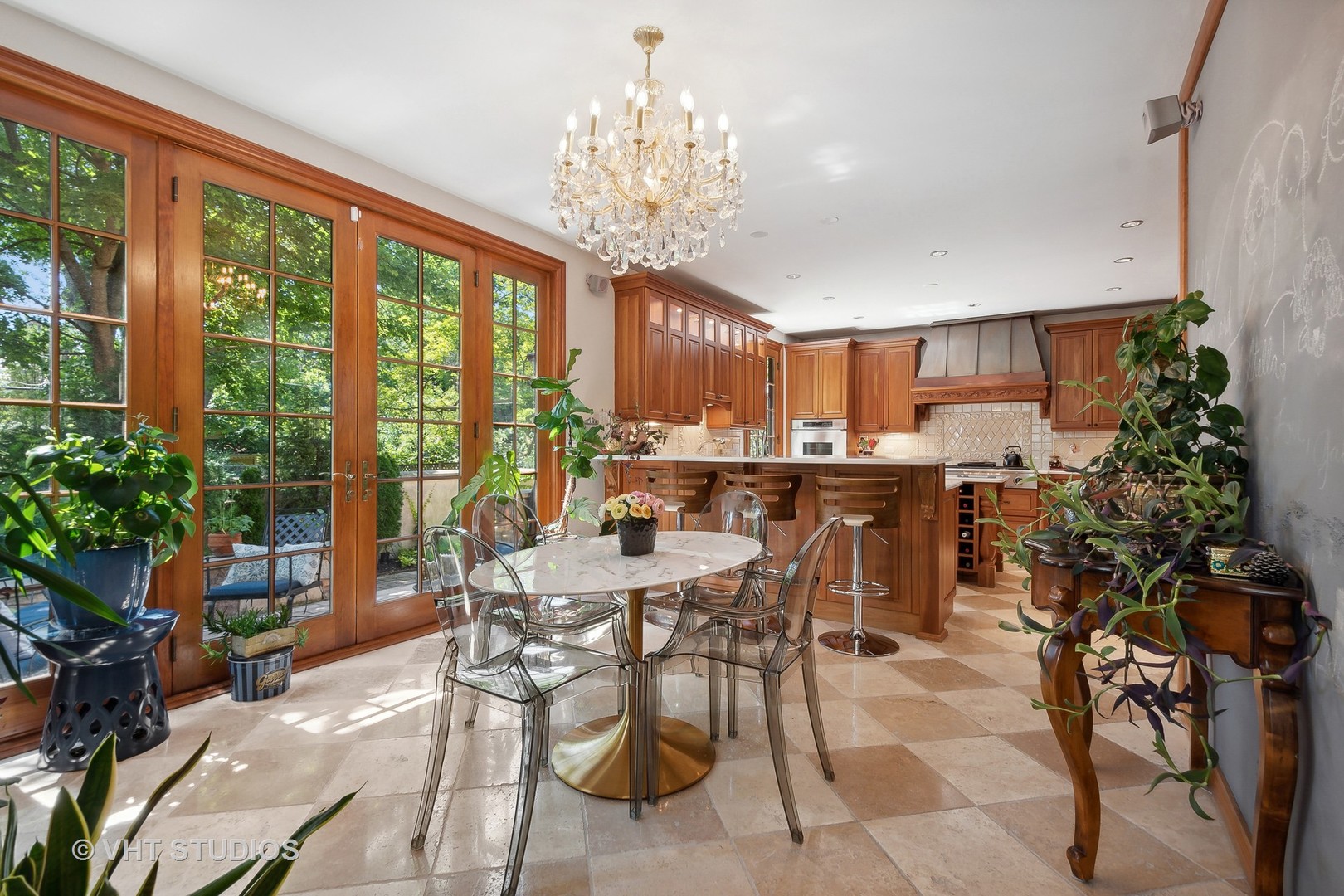 305 Central Avenue Wilmette, IL 60091 - Photo 9 of 42 a view of a dining room with furniture window and outside view