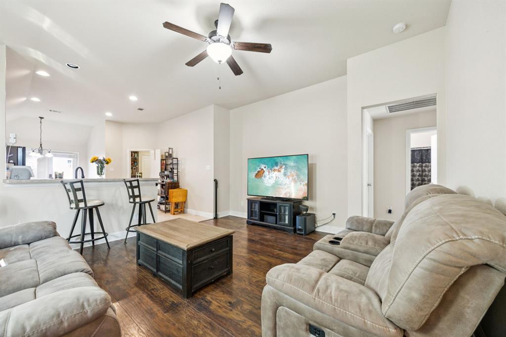 1601 Applegate Way Royse City, TX 75189 - Photo 3 of 28 a living room with furniture and a flat screen tv