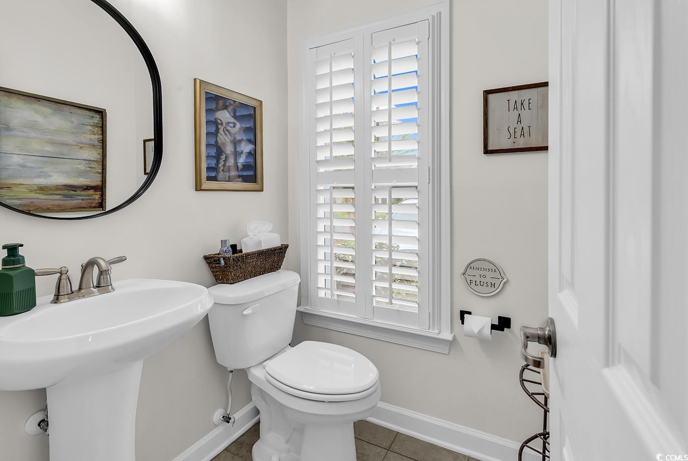 9 Saltwind Loop Murrells Inlet, SC 29576 - Photo 10 of 38 Bathroom featuring baseboards and tile patterned floors