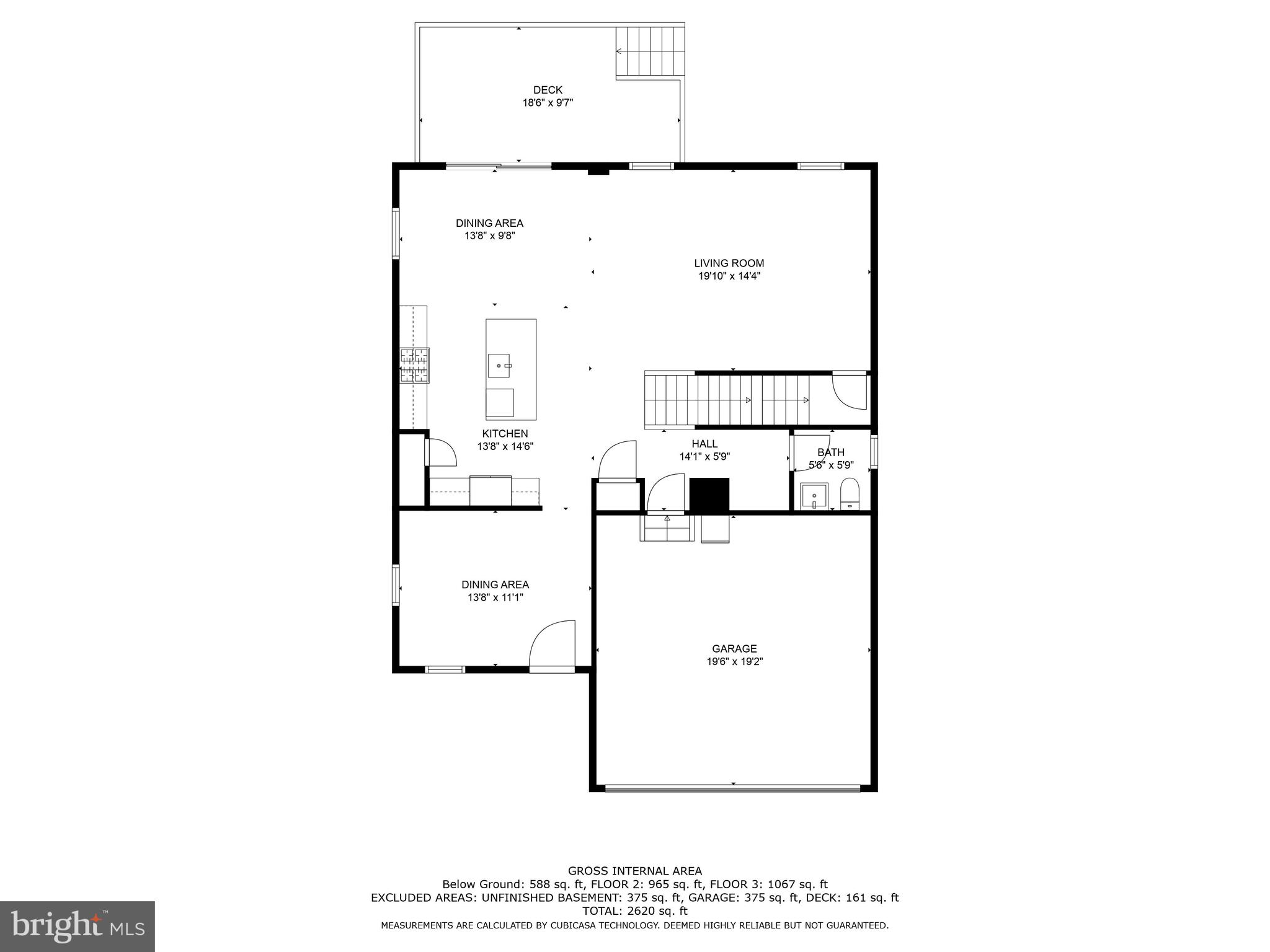 7639 Deepnotch Way Hanover, MD 21076 - Photo 49 of 55 Floor Plan