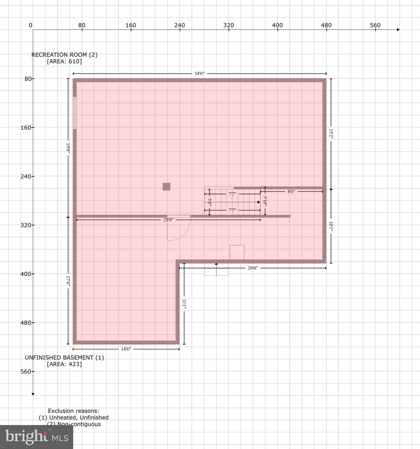 7639 Deepnotch Way Hanover, MD 21076 - Photo 55 of 55 GLA Floor Plan