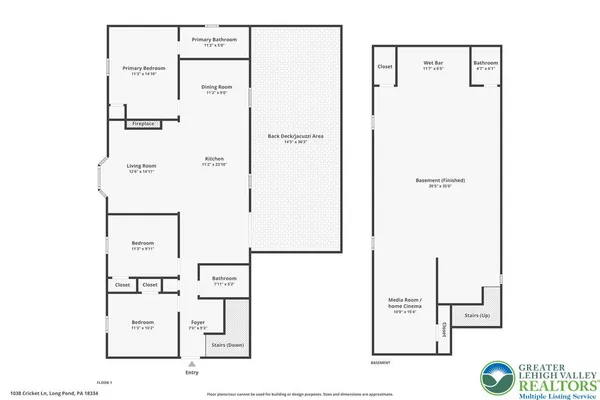 $450,000 | 1038 Cricket Lane, Long Pond, PA 18334