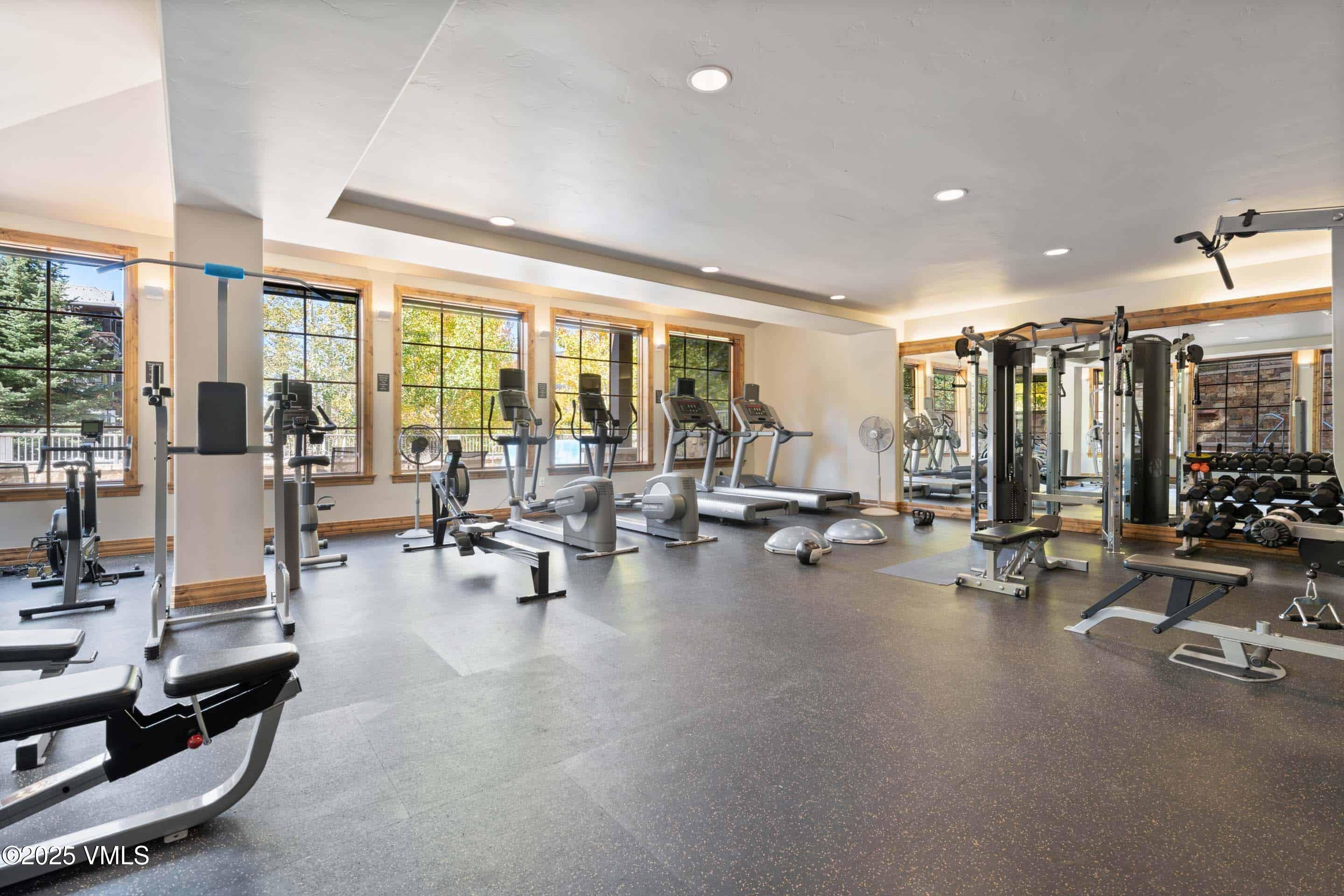 300 Prater Road, Unit A102 Beaver Creek, CO 81620 - Photo 15 of 17 a view of a room with gym equipment