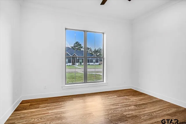 a view of a bathtub in a bathroom