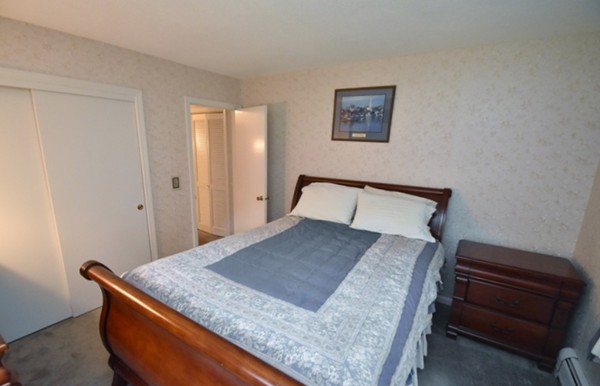 107 New Braintree Road Oakham, MA 01068 - Photo 12 of 22 a bedroom with a bed and a lamp on table