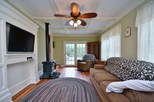 107 New Braintree Road Oakham, MA 01068 - Photo 8 of 22 a living room with furniture fireplace and flat screen tv