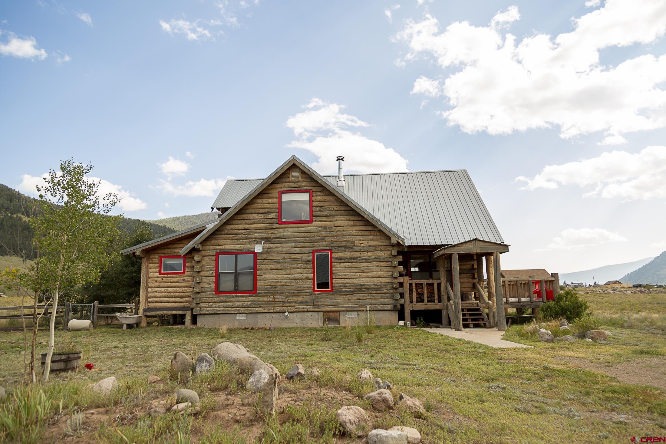 148 Rio Grande Drive Creede, CO 81130 - Photo 27 of 27 a view of a house with a yard