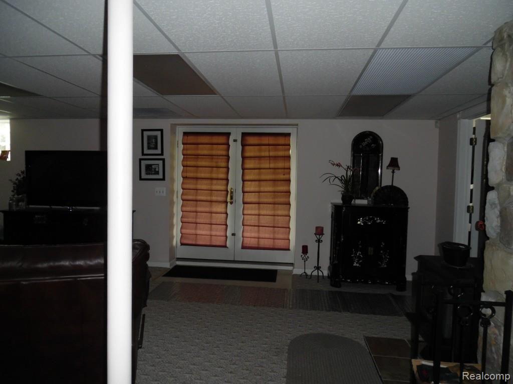 3885 South Lake George Road Dryden, MI 48428 - Photo 20 of 22 Rec Room Walkout